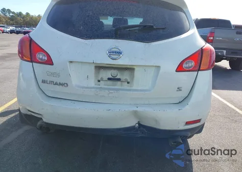 2009 Nissan Murano S z USA, uszkodzony, nr VIN JN8AZ18U69W013826